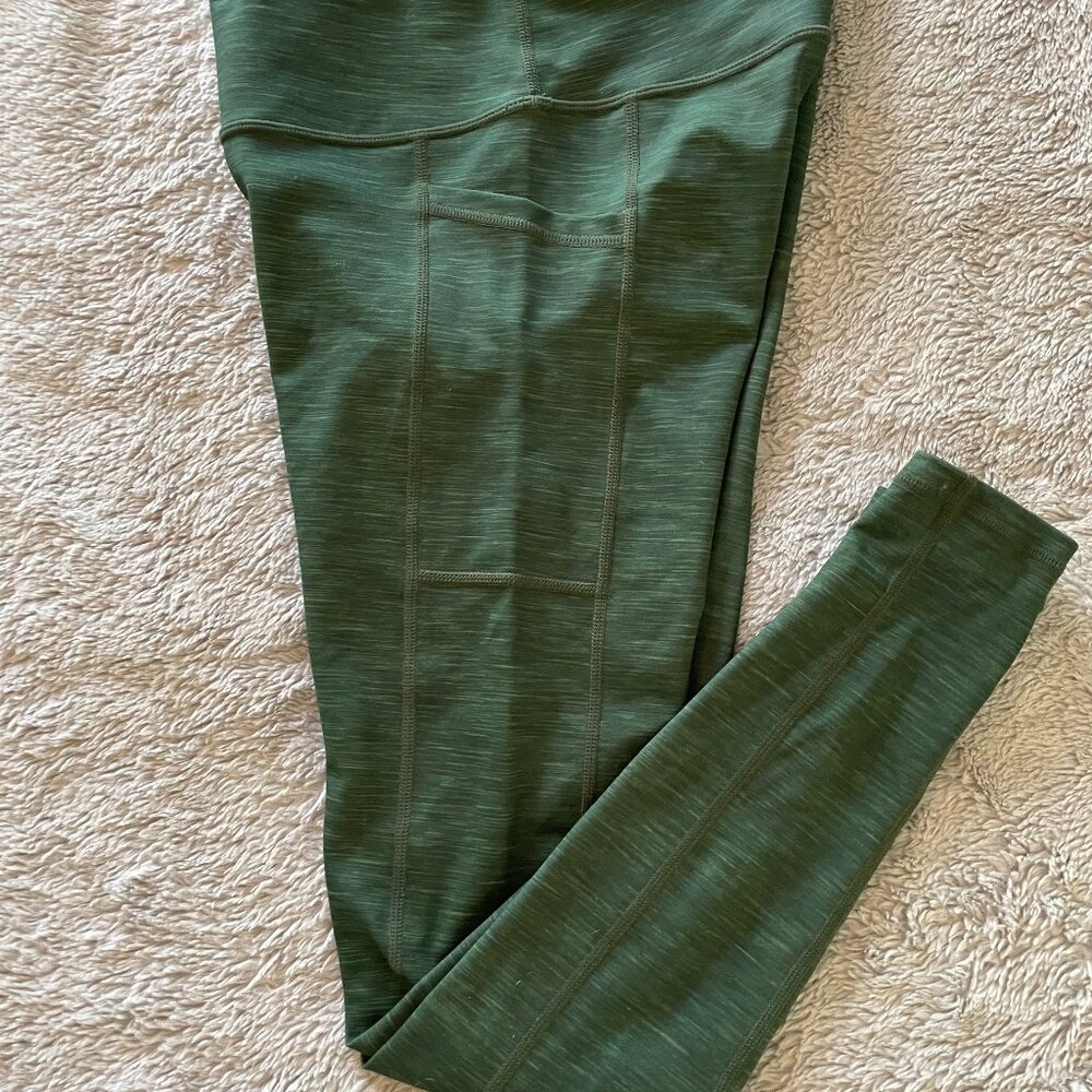 CVG - "Heather Green" Leggings NWOT (XS)